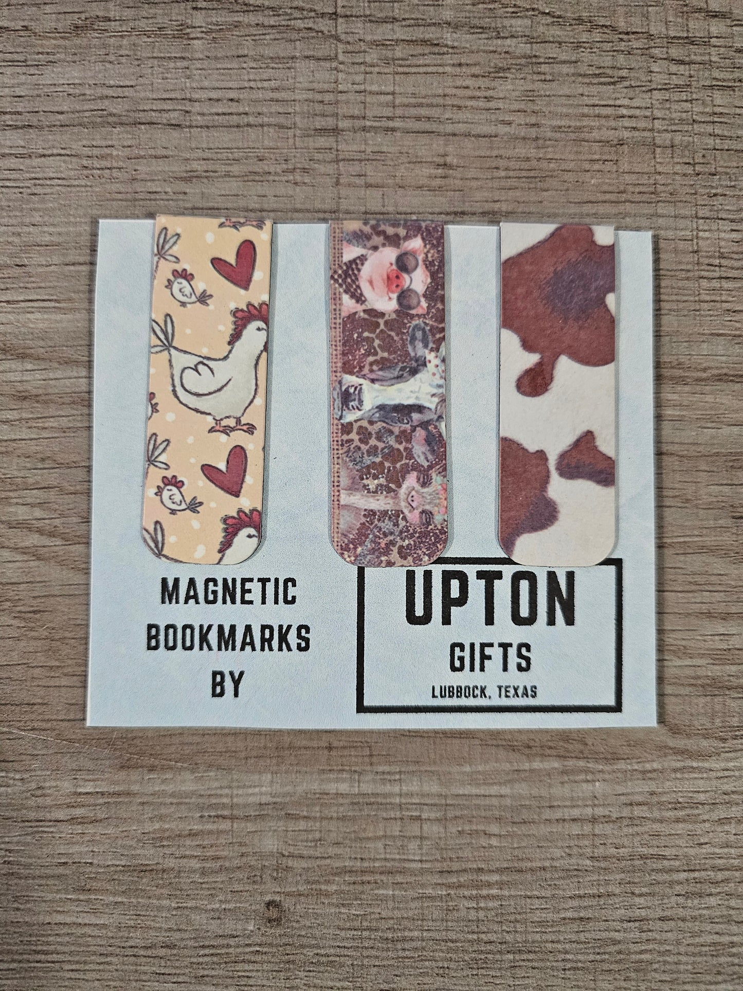 Farm Animals Magnetic Bookmark